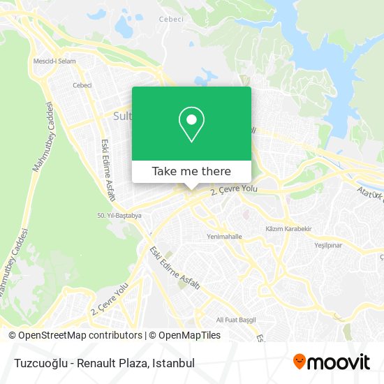 Tuzcuoğlu - Renault Plaza map