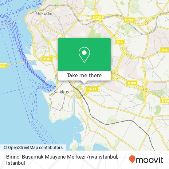 Birinci Basamak Muayene Merkezi /riva-istanbul map