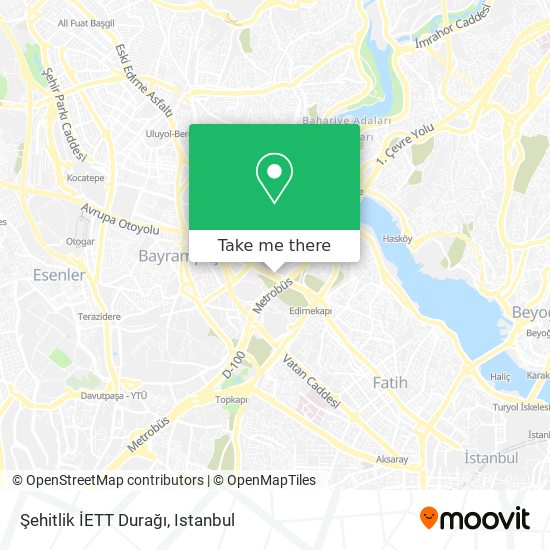 Şehitlik İETT Durağı map