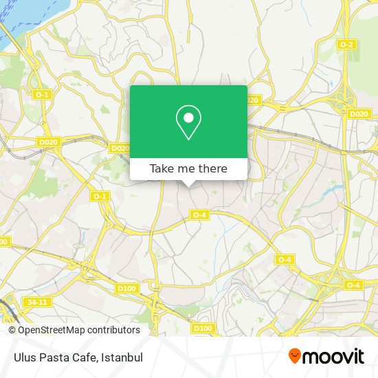 Ulus Pasta Cafe map