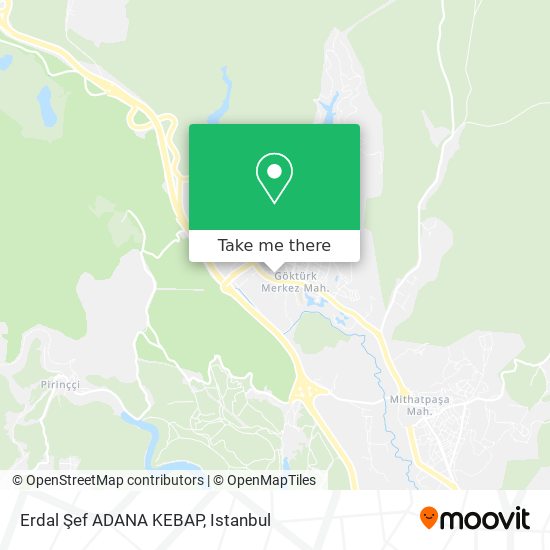 Erdal Şef ADANA KEBAP map