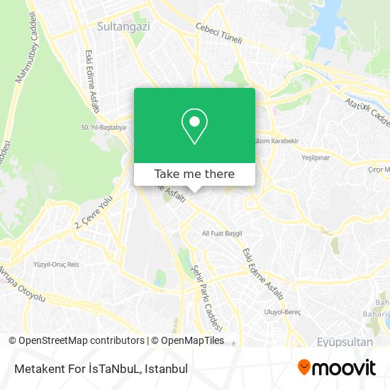 Metakent For İsTaNbuL map