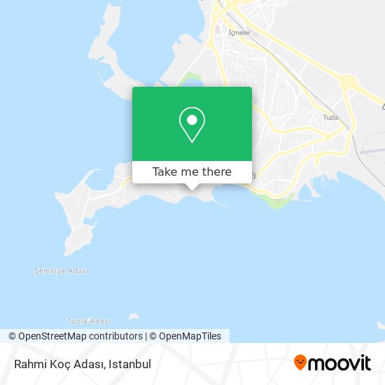 Rahmi Koç Adası map