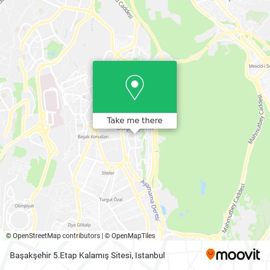 how to get to basaksehir 5 etap kalamis sitesi in basaksehir by bus cable car or metro