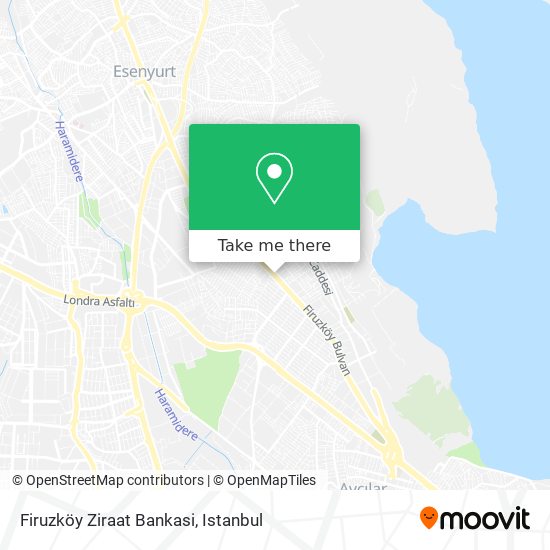 Firuzköy Ziraat Bankasi map