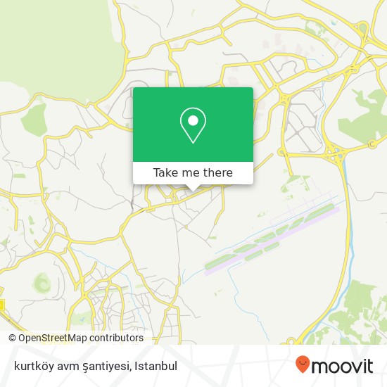 kurtköy avm şantiyesi map