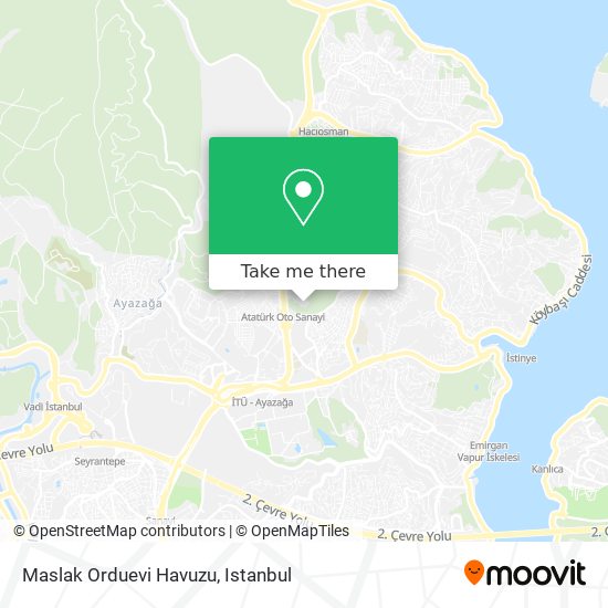 Maslak Orduevi Havuzu map