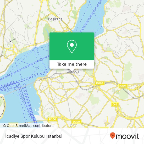 İcadiye Spor Kulübü map