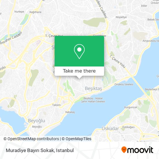 Muradiye Bayırı Sokak map