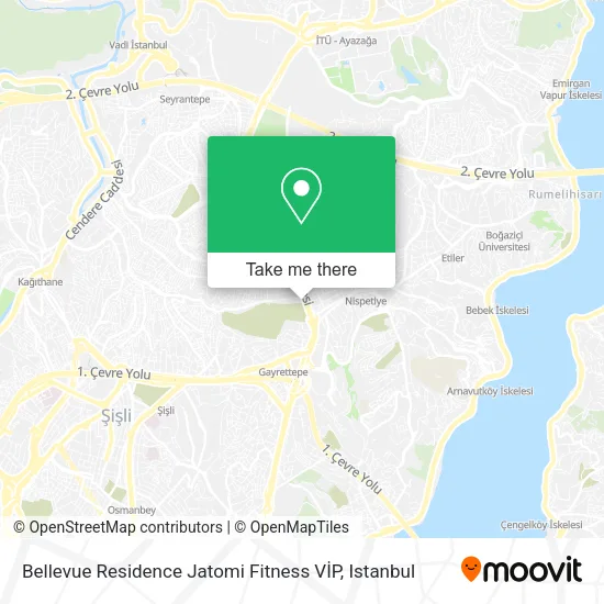 Bellevue Residence Jatomi Fitness VİP map