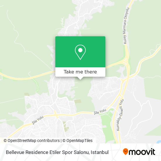 Bellevue Residence Etiler Spor Salonu map