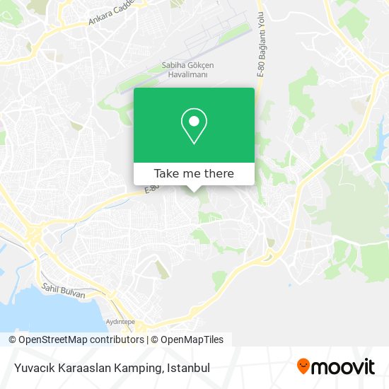 Yuvacık Karaaslan Kamping map