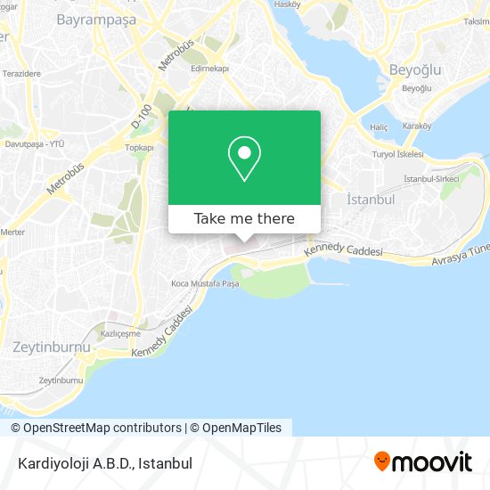 Kardiyoloji A.B.D. map