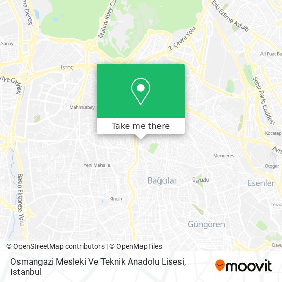 Osmangazi Mesleki Ve Teknik Anadolu Lisesi map