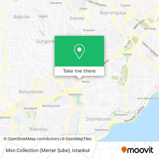 Msn Collection (Merter Şube) map