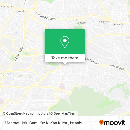 Mehmet Uslu Cami Kız Kur'an Kursu map