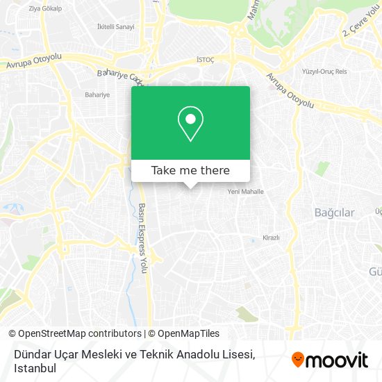 Dündar Uçar Mesleki ve Teknik Anadolu Lisesi map