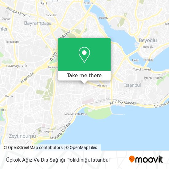 Üçkök Ağız Ve Diş Sağlığı Polikliniği map