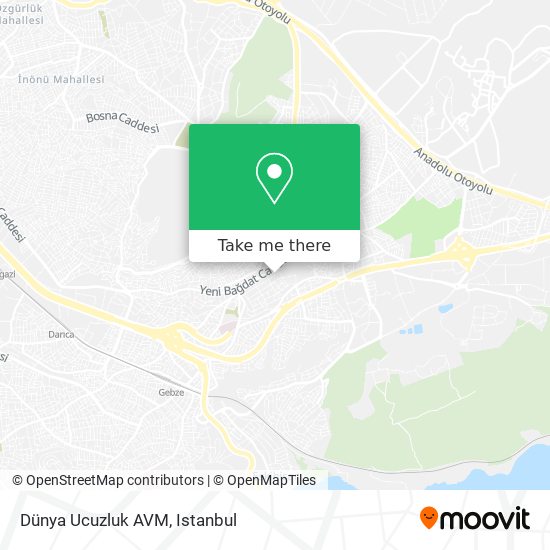 Dünya Ucuzluk AVM map