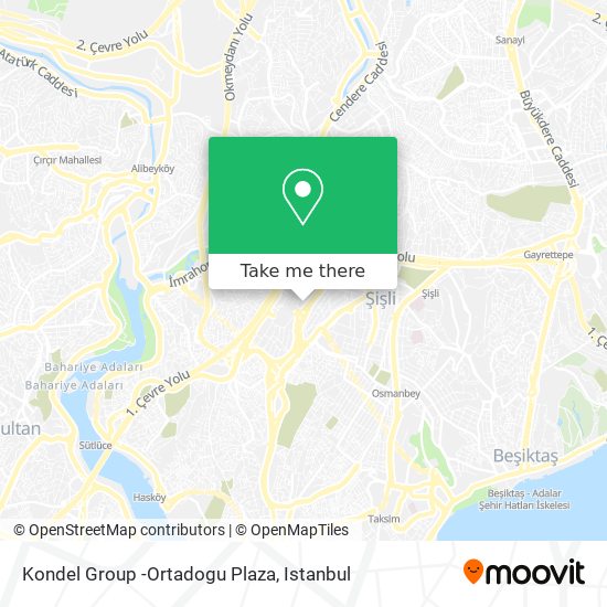 Kondel Group -Ortadogu Plaza map