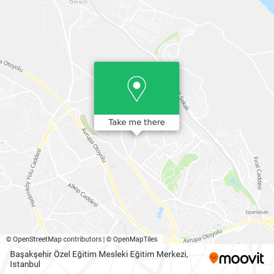 Başakşehir Özel Eğitim Mesleki Eğitim Merkezi map