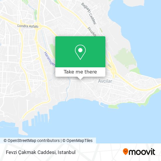 Fevzi Çakmak Caddesi map