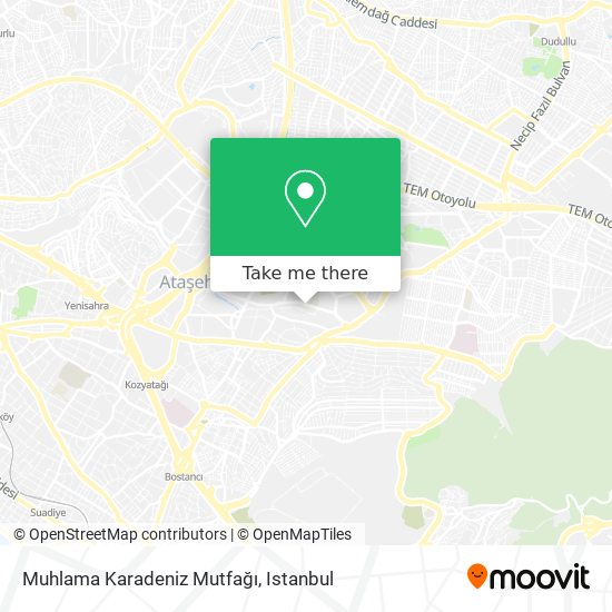 Muhlama Karadeniz Mutfağı map