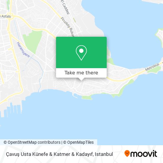 Çavuş Usta Künefe & Katmer & Kadayıf map