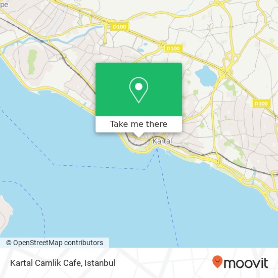 Kartal Camlik Cafe map