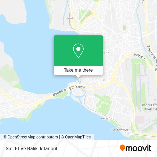 Sini Et Ve Balik map