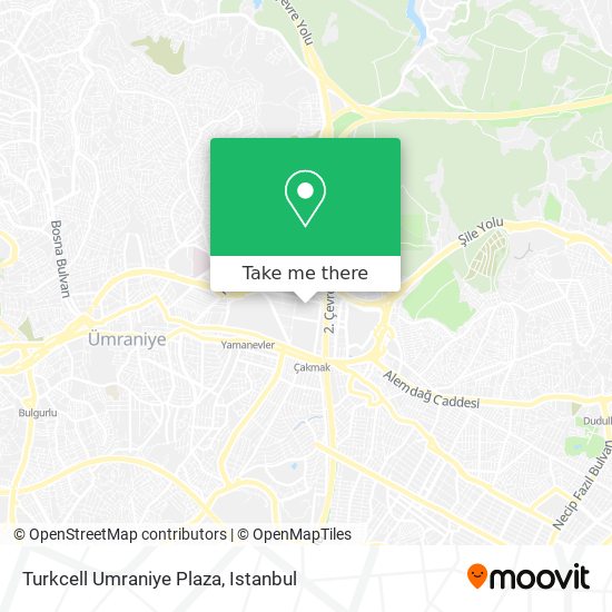 Turkcell Umraniye Plaza map