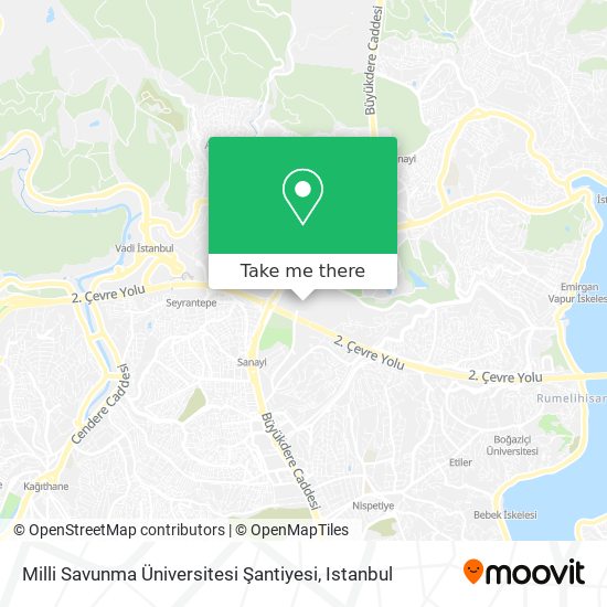 Milli Savunma Üniversitesi Şantiyesi map
