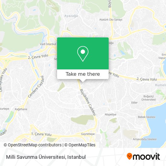 Milli Savunma Üniversitesi map
