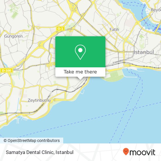 Samatya Dental Clinic map