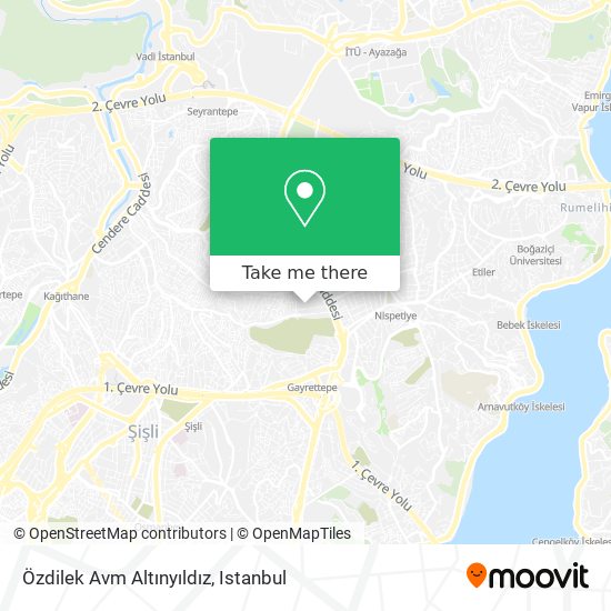 Özdilek  Avm Altınyıldız map