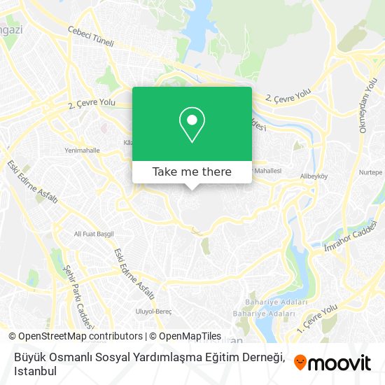 Büyük Osmanlı Sosyal Yardımlaşma Eğitim Derneği map