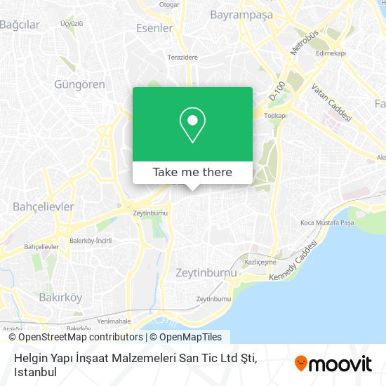 Helgin Yapı İnşaat Malzemeleri San Tic Ltd Şti map