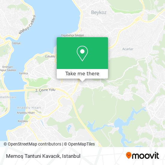 Memoş Tantuni Kavacık map