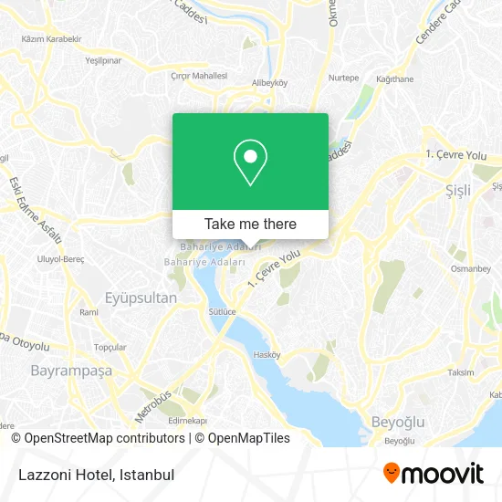 Lazzoni Hotel map
