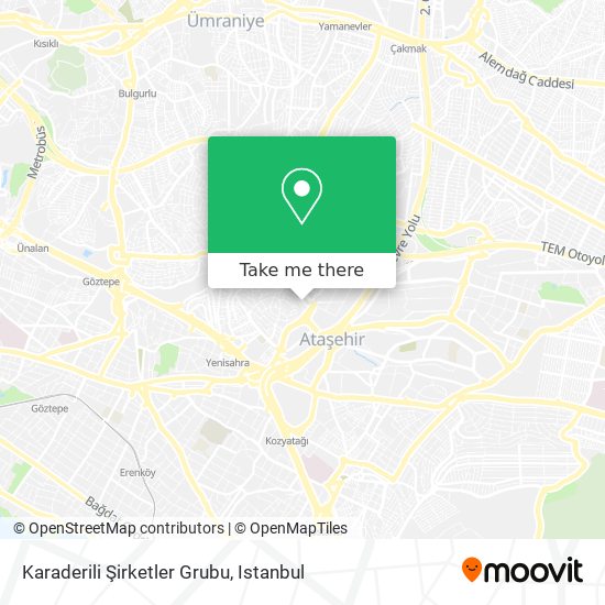 Karaderili Şirketler Grubu map