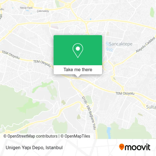 Unigen Yapı Depo map