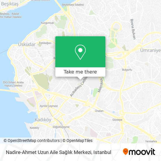 Nadire-Ahmet Uzun Aile Sağlık Merkezi map