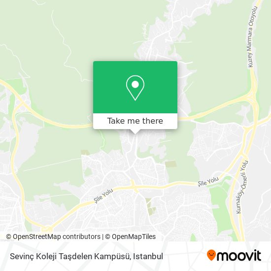 Sevinç Koleji Taşdelen Kampüsü map