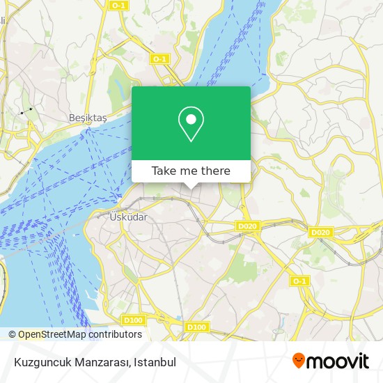 Kuzguncuk Manzarası map