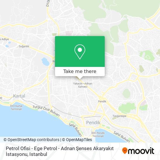 Petrol Ofisi - Ege Petrol - Adnan Şenses Akaryakıt İstasyonu map