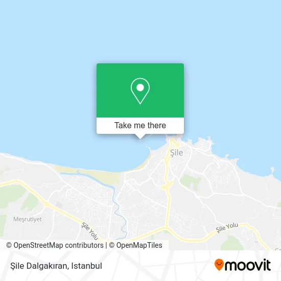 Şile Dalgakıran map