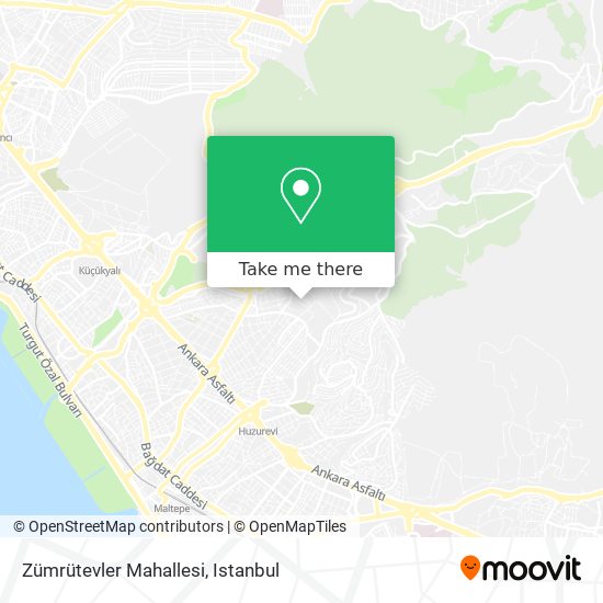 Zümrütevler Mahallesi map