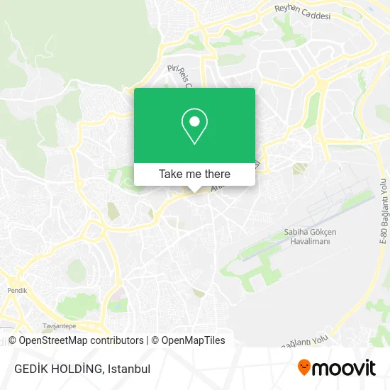 GEDİK HOLDİNG map