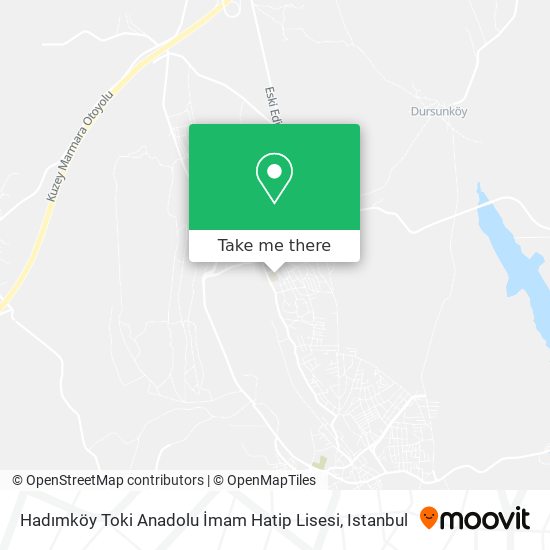 Hadımköy Toki Anadolu İmam Hatip Lisesi map
