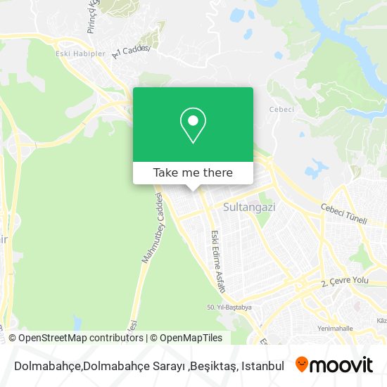 Dolmabahçe,Dolmabahçe Sarayı ,Beşiktaş map
